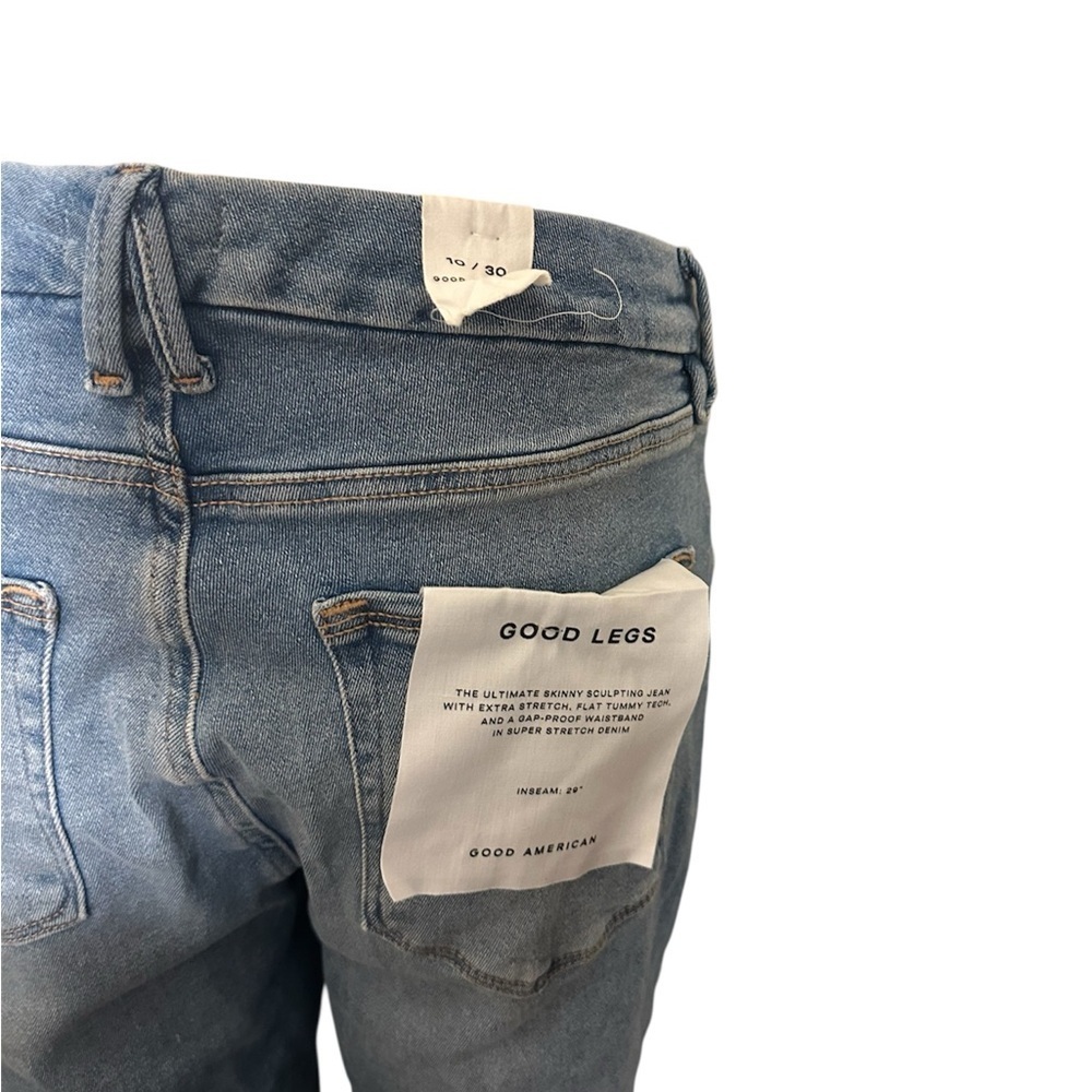 Good American Blue Skinny Jeans Versatile Style - Picture 6 of 7